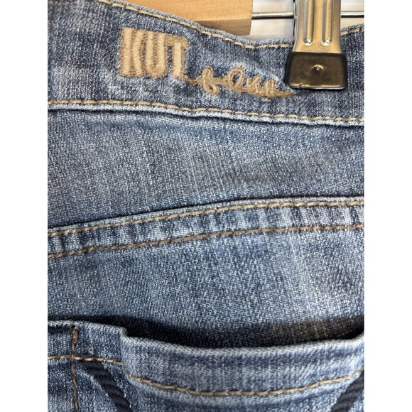 Kut From The Kloth Mid Rise Bootcut Stretch Blue Denim Jeans Women’s Size 8 - Picture 4 of 11